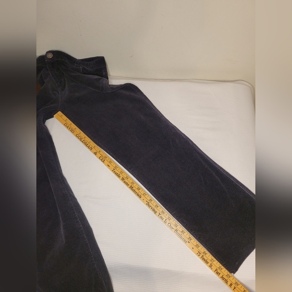 Woolrich 1215 Black Corduroy Straight Leg Pants sz 12 - Picture 9 of 10
